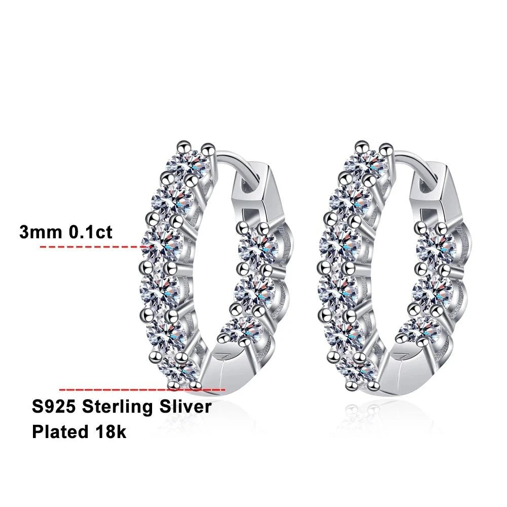 עגילי חישוק ״ליז״