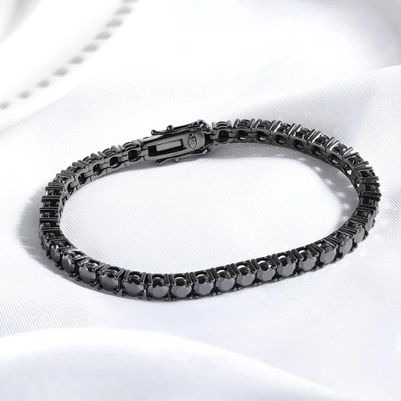 צמיד Men’s Black Tennis