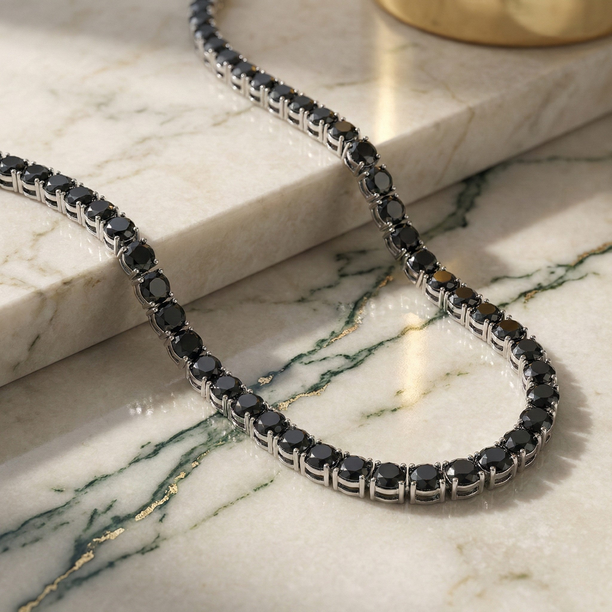 שרשרת Tennis Black Diamond