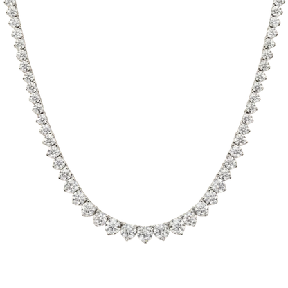 שרשרת קולייר מדורגת בשיבוץ 3 שיניים