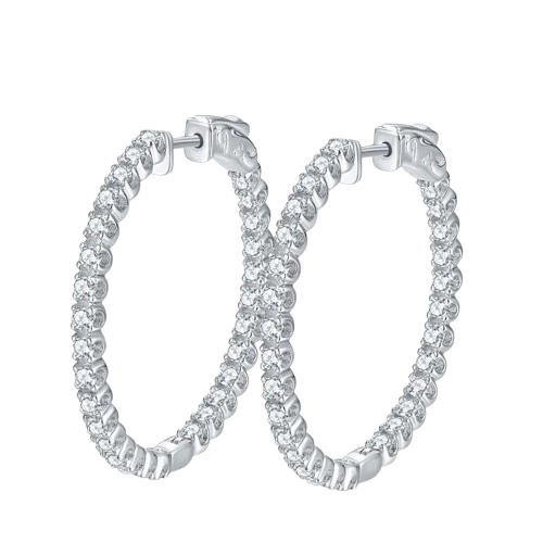 עגילי Vivian Hoop