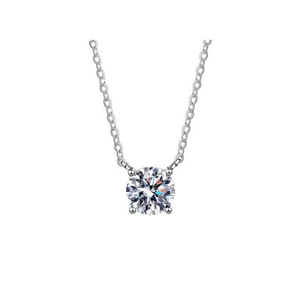 שרשרת Solitaire Floating