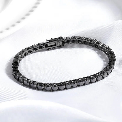 צמיד Men’s Black Tennis