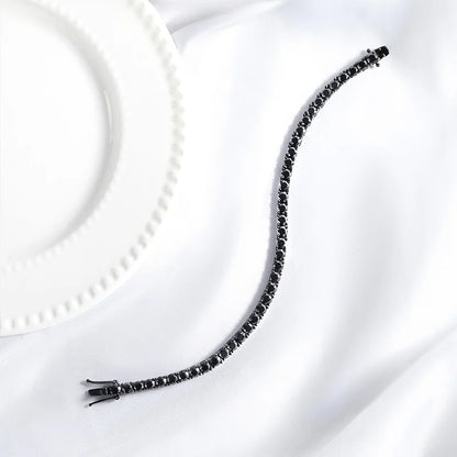 צמיד Men’s Black Tennis