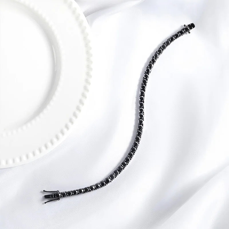 צמיד Men’s Black Tennis