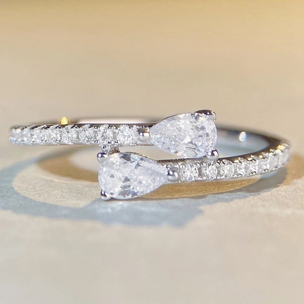 טבעת טיפות 0.7 קארט